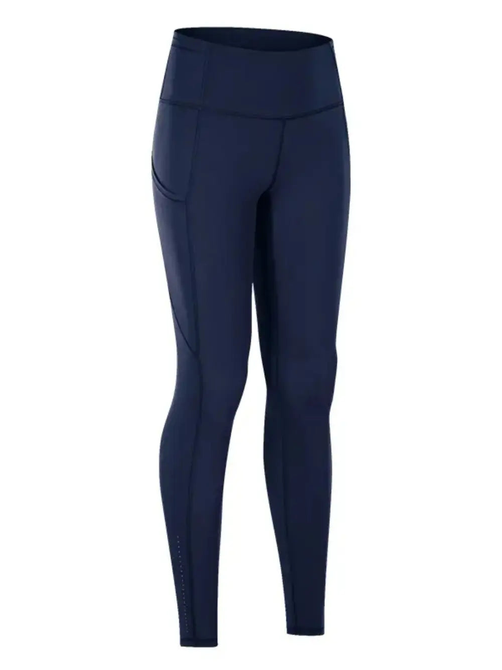 Wide Waistband Sports Leggings For Women Opaque Stretchy Nylon Blend Workout Essential Machine Wash Cold