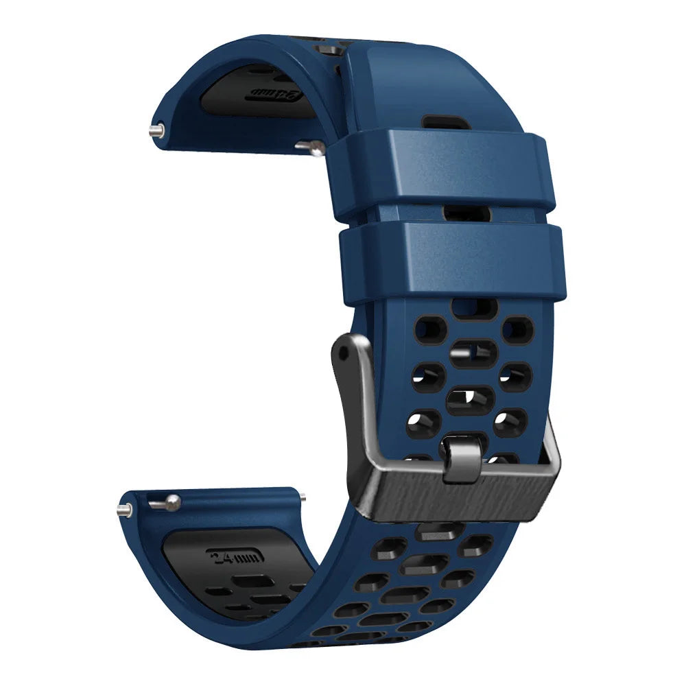 24mm Sport Silicone Strap For Suunto 9 Baro 7 D5 Spartan Sport Smartwatch Replacement Watch band For Spartan Sport Wrist HR/Baro
