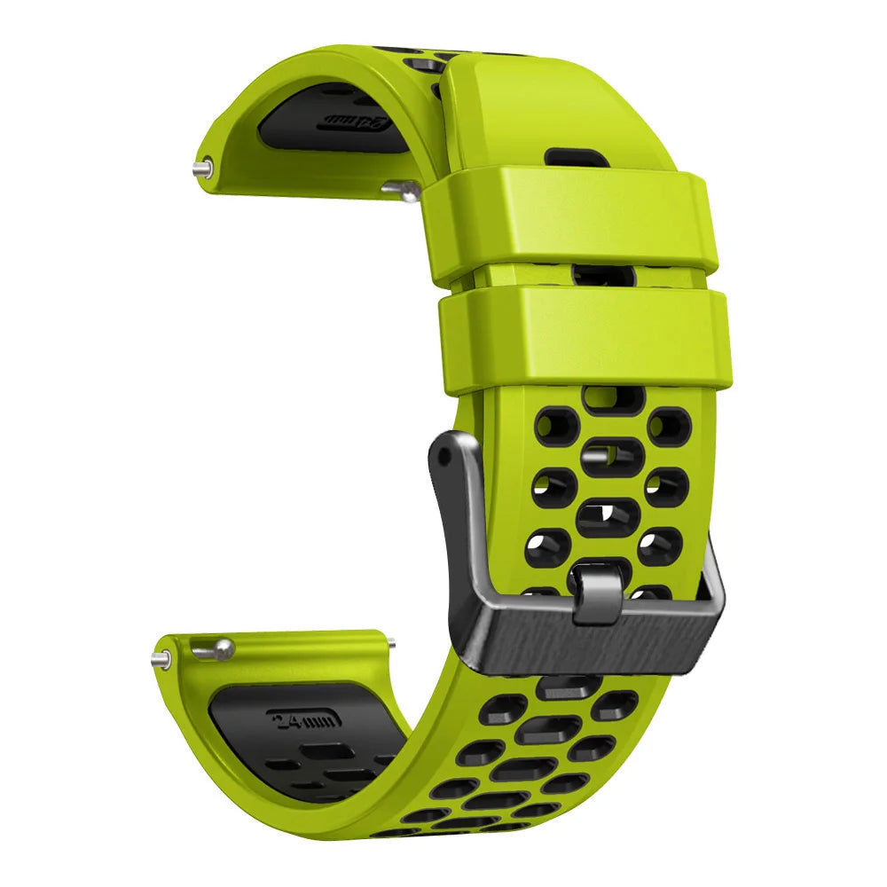 24mm Sport Silicone Strap For Suunto 9 Baro 7 D5 Spartan Sport Smartwatch Replacement Watch band For Spartan Sport Wrist HR/Baro