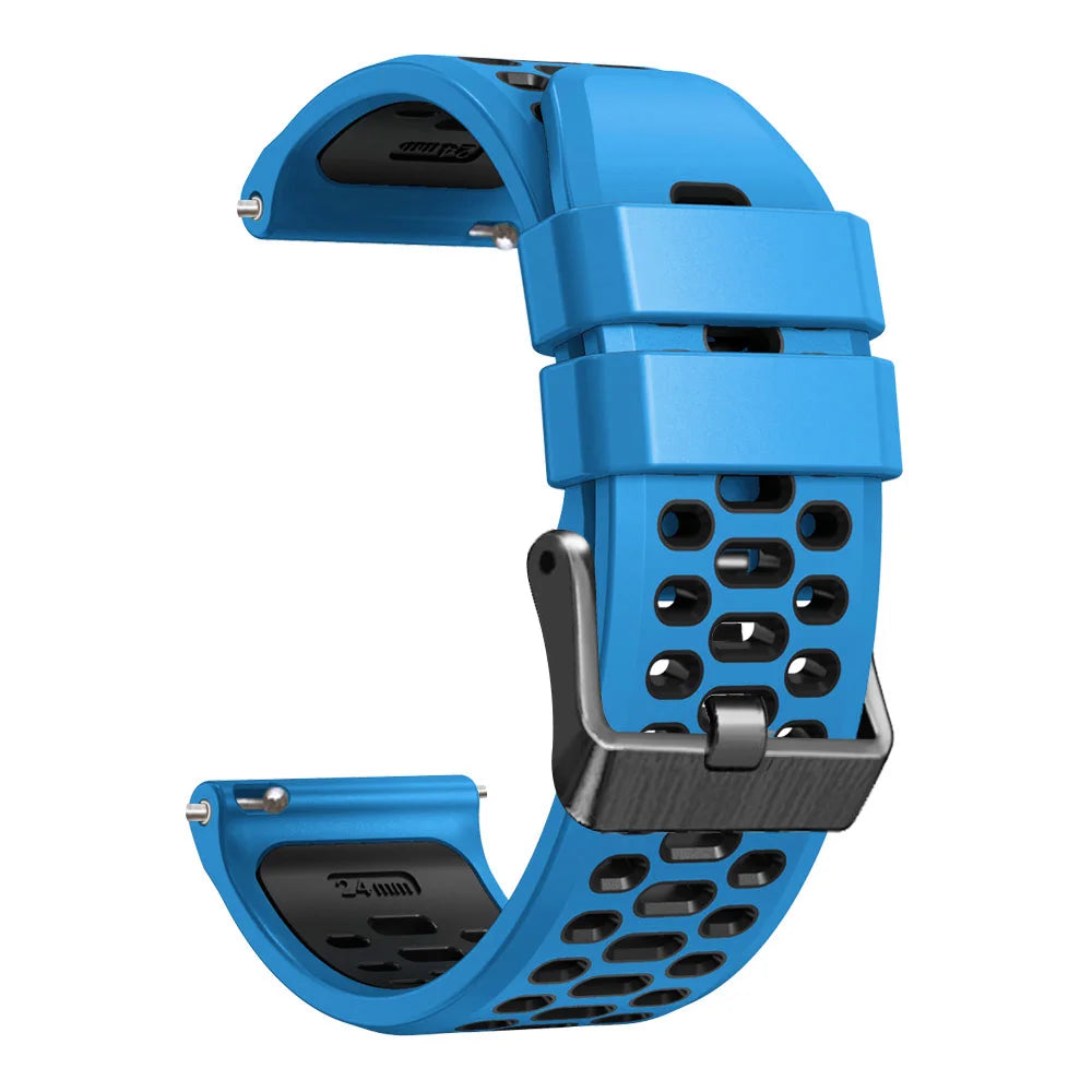 24mm Sport Silicone Strap For Suunto 9 Baro 7 D5 Spartan Sport Smartwatch Replacement Watch band For Spartan Sport Wrist HR/Baro