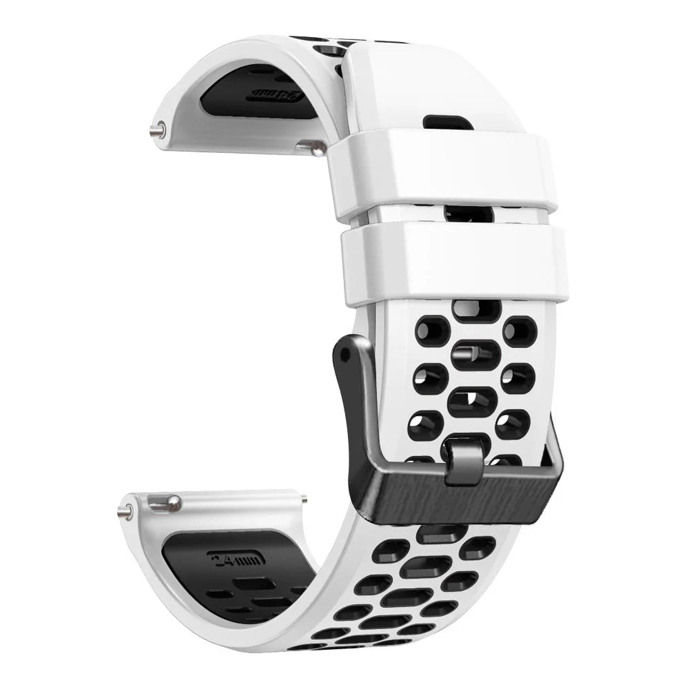 24mm Sport Silicone Strap For Suunto 9 Baro 7 D5 Spartan Sport Smartwatch Replacement Watch band For Spartan Sport Wrist HR/Baro