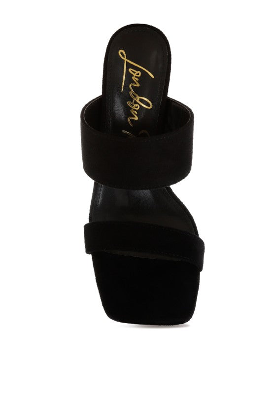 Zimeski Sculpted Wedge Slip-On Sandals